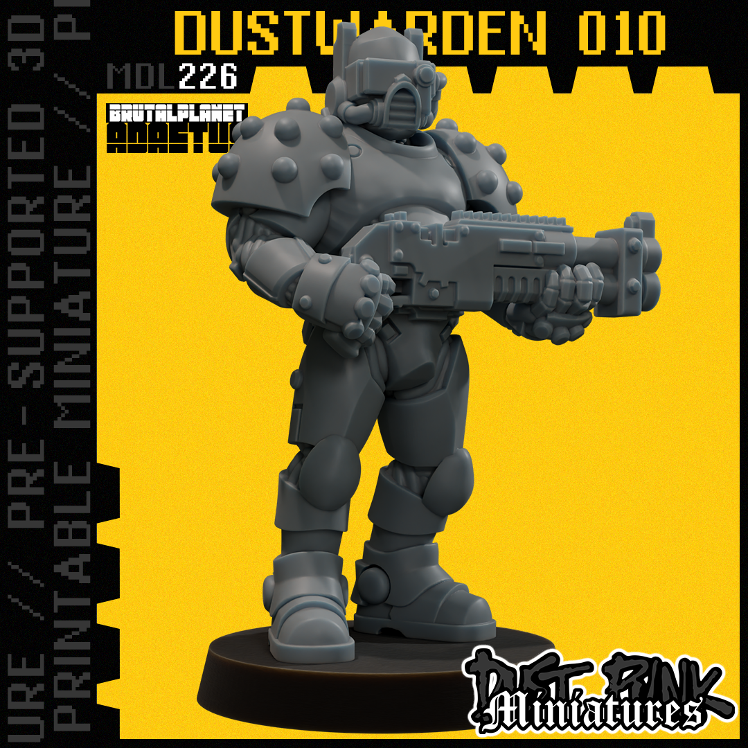 MDL226 DUSTWARDEN 010 [PRE-SUPPORTED]